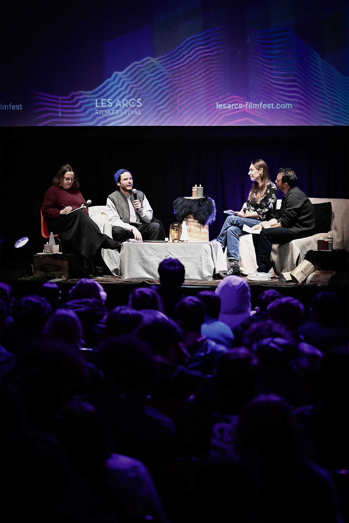 Daniel Brühl Master class de Daniel Brühl à Les Arcs Film Festival