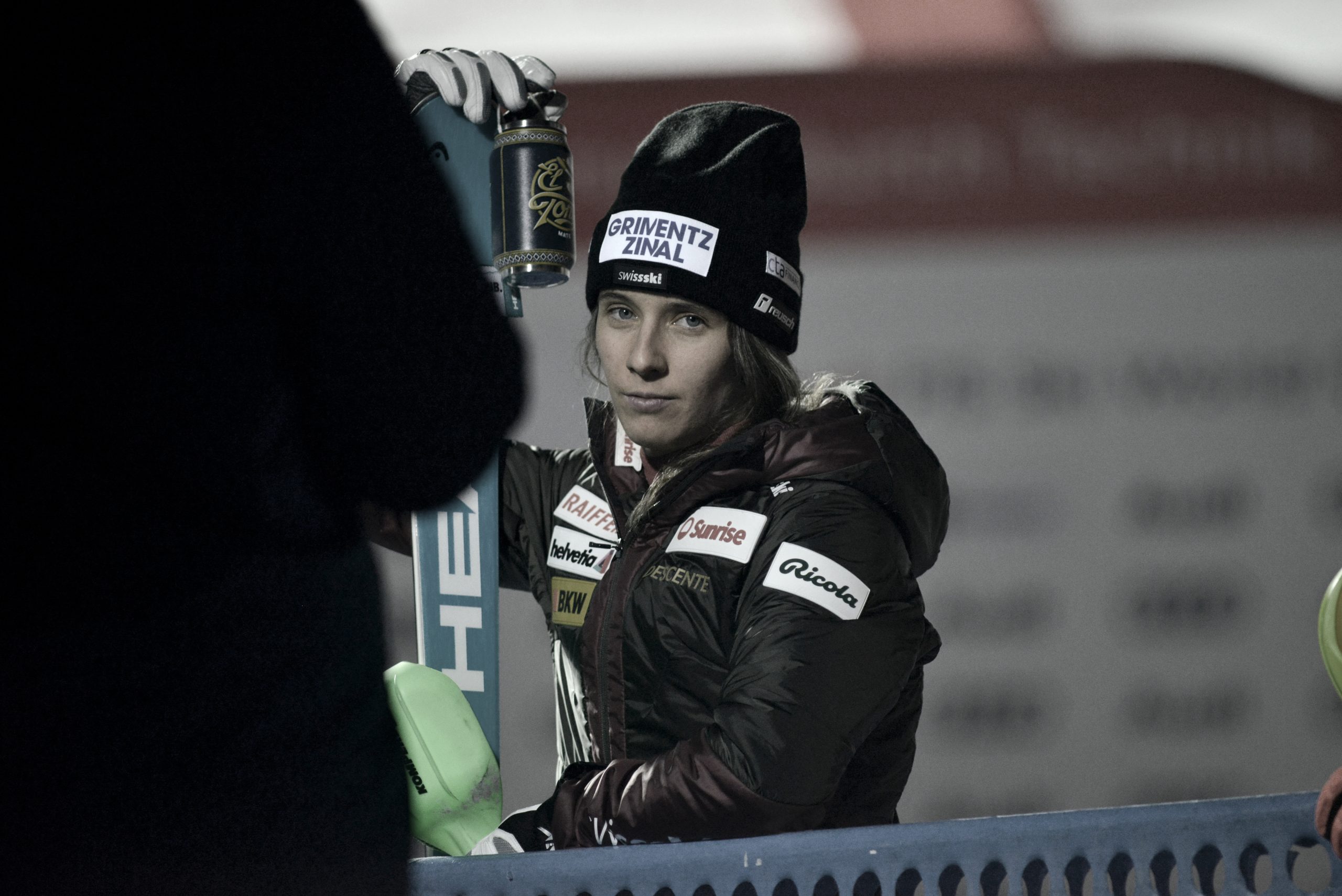Camille RAST au slalom de Courchevel